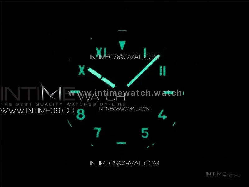 PAM779 DLC T HWF 1:1 Best Edition on Black ASSO Leather Strap A6497