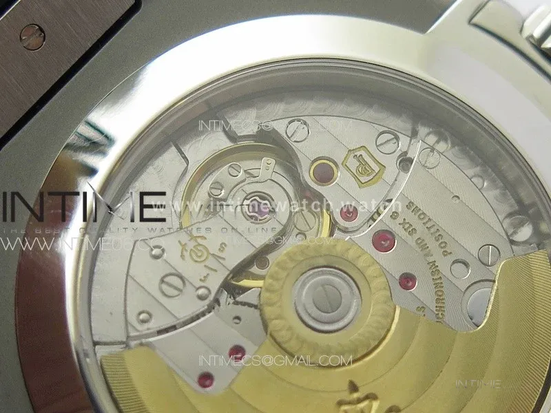 Nautilus 5726 Full Function SS PPF 1:1 Best Edition Gray Dial on Black Rubber Strap PPF324 (Free Tool)