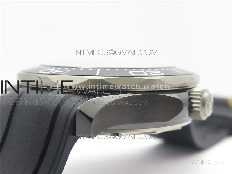 Seamaster Diver 300M Real Ceramic Case VSF 1:1 Best Edition on Black Rubber Strap A8806