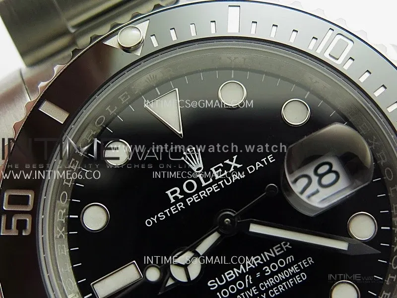Submariner 41mm 126610 LN Black 904L SS V2 Rich 1:1 Best Edition Black Dial On 904L SS Bracelet JH3235