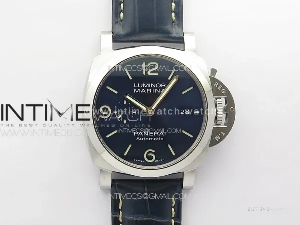 PAM1313 W TTF 1:1 Best Edition on Blue Leather Strap P9010