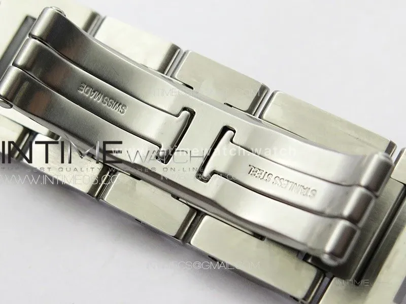 Ballon Bleu 33mm SS/RG 3KF 1:1 Best Edition White MOP Dial on SS Bracelet A076