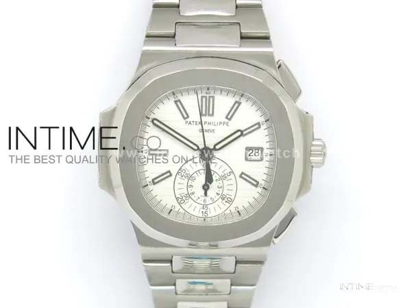 Nautilis Chrono ss/ss White Dial