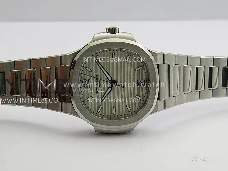 Nautilus 7118 Ladies SS DDF 1:1 Best Edition Silver Dial On SS Bracelet Super Clone DD26-330