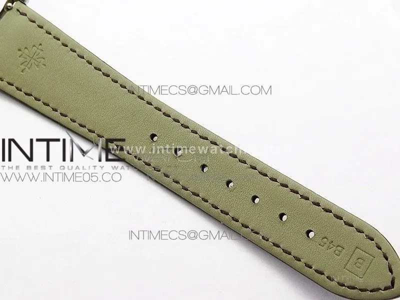 Classic 5077P-102 SS Case FLF Best Edition Real Enamel Dial 2 Brown Leather strap Cal.240