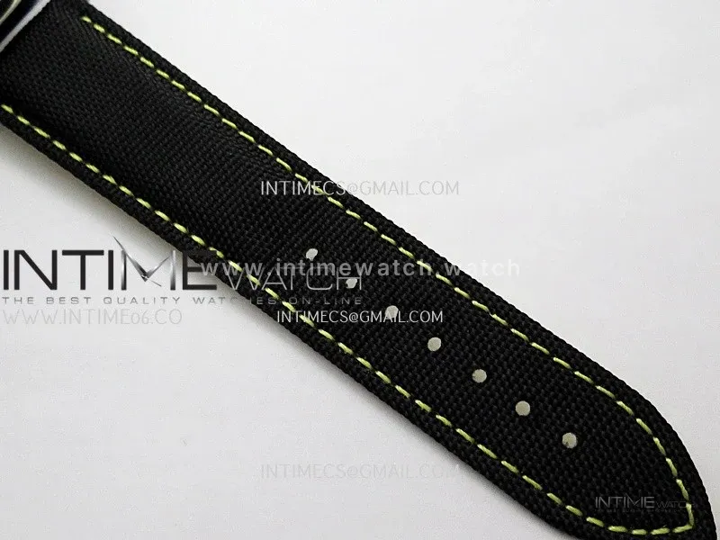 Avenger Chronometer 44mm SS B50 Best Version Green Dial On Black Leather Strap A2836