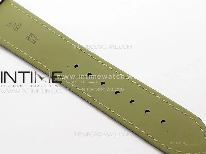 Tank Solo Ladies 28mm RG K11F 1:1 Best Edition White Dial on Brown Croco Leather Strap Ronda Quartz