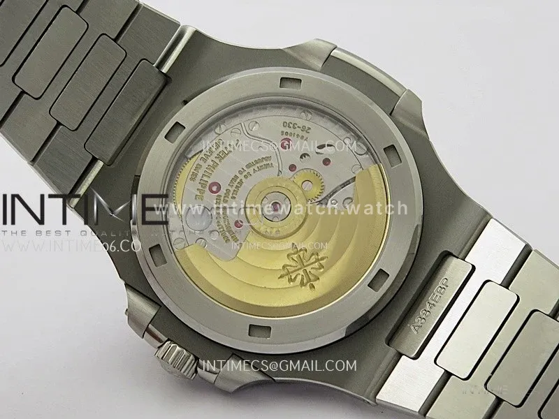 Nautilus 5711/1A-011 PPF 1:1 Best Edition White Textured Dial on SS Bracelet Super Clone 26-330 V5