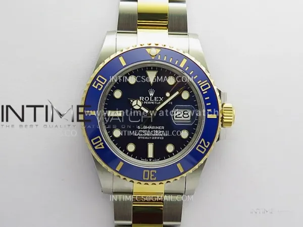 Submariner 126613 LB Gain Weight V2 VSF 1:1 Best Edition Blue Dial On SS/YG Bracelet DD3235
