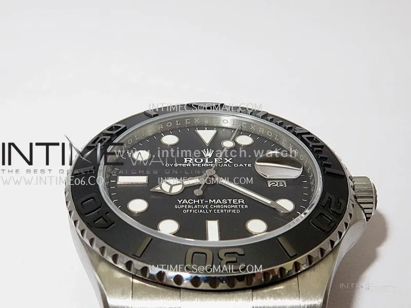 Yacht-Master 226627 V2 Ti VSF 1:1 Best Edition Black Dial On Titanium Bracelet DD3235