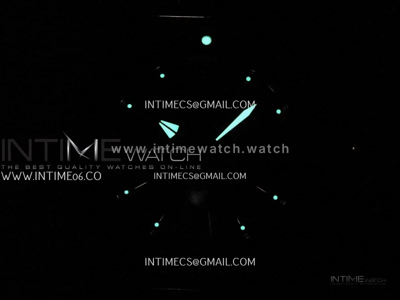 SuperOcean 42mm AB2010 SS GF 1:1 Best Edition Black Dial Black Ceramic Bezel On Black Rubber strap A2824