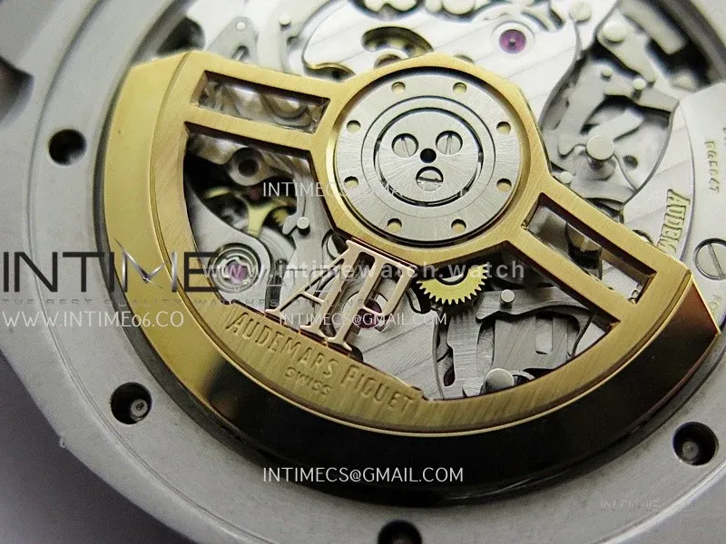 Royal Oak Chrono 26240 Frosted SS Gain Weight V2 DDF 1:1 Best Edition Gray Dial Frosted SS Bracelet Super Clone DD4401 (SW Dial)