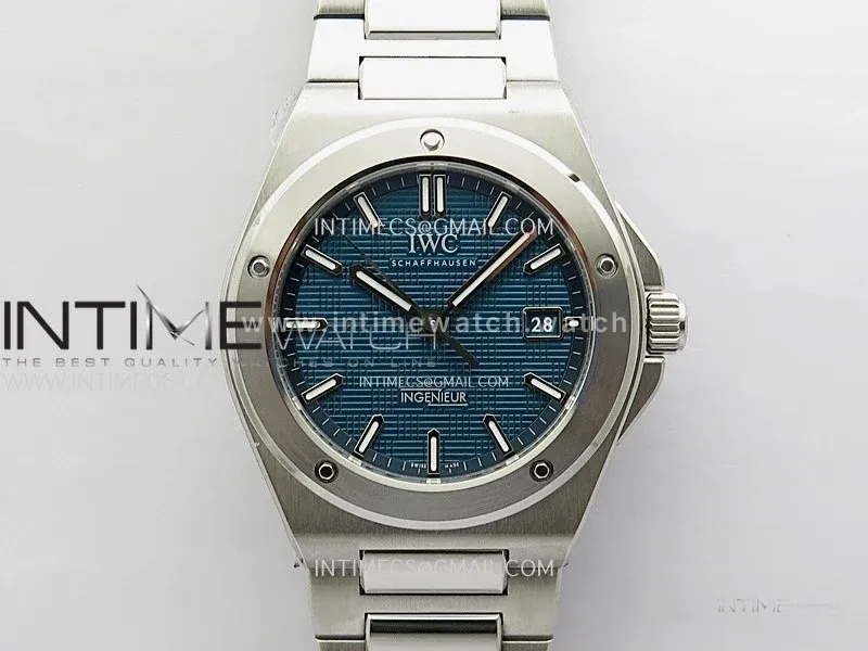 Ingenieur IW328903 SS A7F 1:1 Best Edition Aqua Blue Dial on SS Bracelet A2892