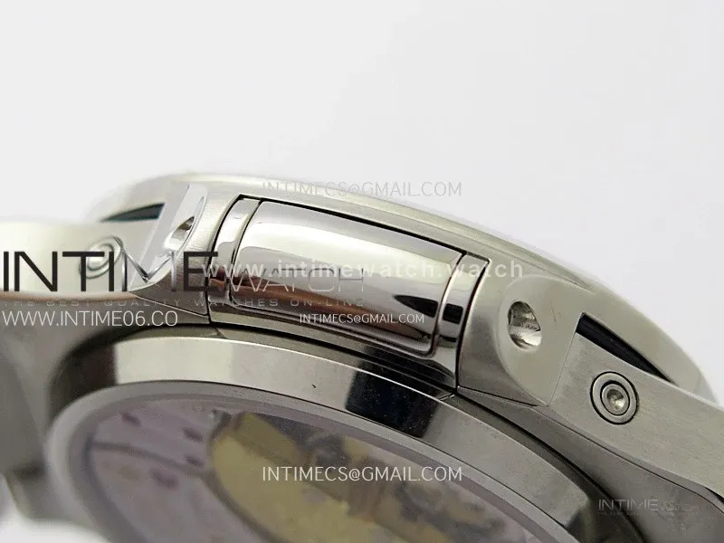 Nautilus 5740 T Diamonds Bezel SS TWF Best Edition Tiffany Blue Dial on SS Bracelet A240