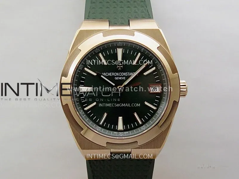 Overseas 4520V RG 8F Best Edition Green Dial On Green Rubber Strap A5100