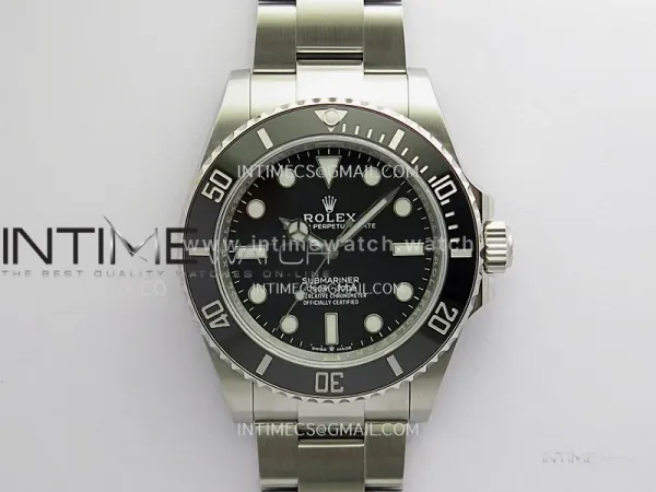 Submariner 124060 LN 904L SS ERF 1:1 Best Edition Black Dial On Oyster Bracelet SH3230 (Free Sprung)