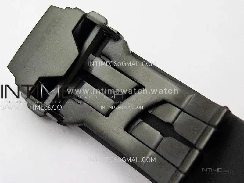 Square Bang Unico 42mm White Ceramic BBF 1:1 Best Edition Skeleton Dial on White Rubber Strap A1280