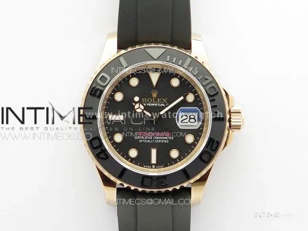 Yacht-Master 116655 Everose Gold (Baselworld 2015) on Oysterflex Strap