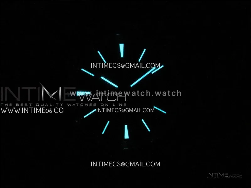 Overseas 4500V SS ZF 1:1 Best Edition Blue Dial on Blue Rubber Strap Asian Super Clone 5100 V2