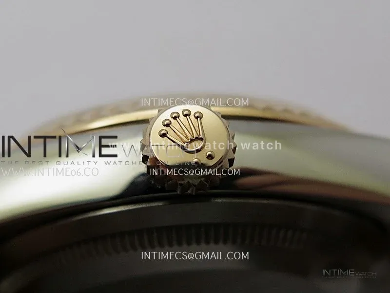 DateJust 126233 36mm 904L SS/RG ONE Factory 1:1 Best Edition Brown Jubilee Dial Diamond Marker On Jubilee Bracelet DD3235