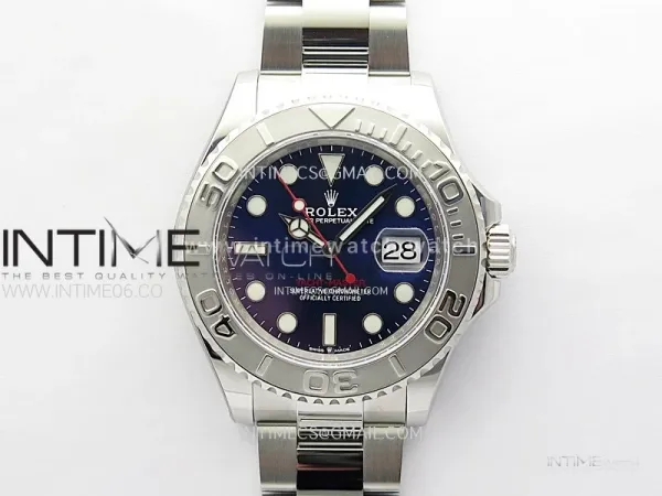 Yacht-Master 126622 904L C+F 1:1 Best Edition Blue Dial on SS Bracelet VR3235