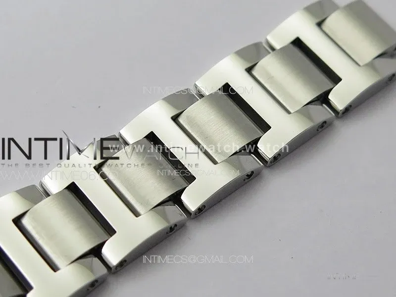 Ballon Bleu 33mm Diamonds Bezel SS 3KF 1:1 Best Edition Ice Blue Dial on SS Bracelet A076