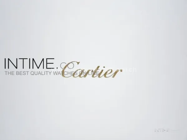 Cartier Box set with Papers and CD
