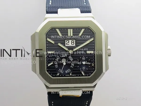 Cubitus 5822 SS GRF Best Edition Blue Dial On Blue Nylon Strap Asian 240
