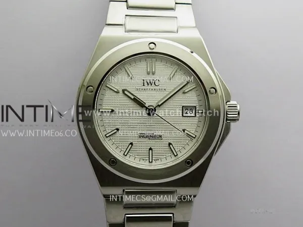 Ingenieur IW328902 SS GHF 1:1 Best Edition Silver Dial On SS Bracelet Miyota 9015