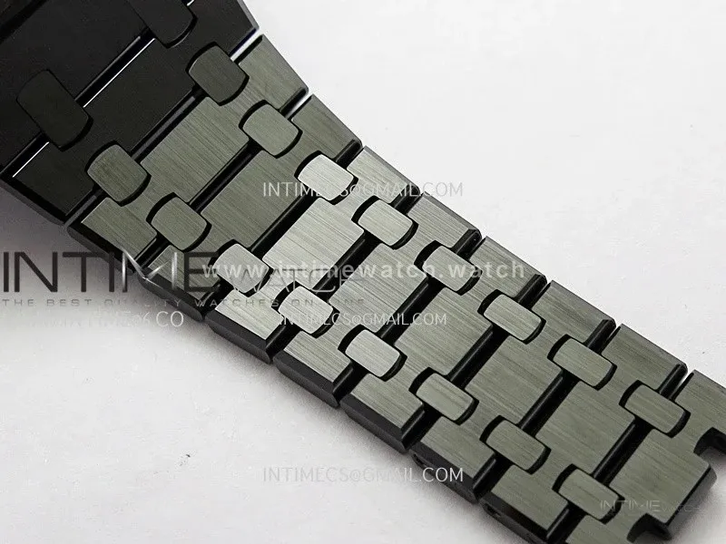 Royal Oak Chrono 26240 Real Ceramic DDF 1:1 Best Edition Black Dial On Ceramic Bracelet Super Clone DD4401