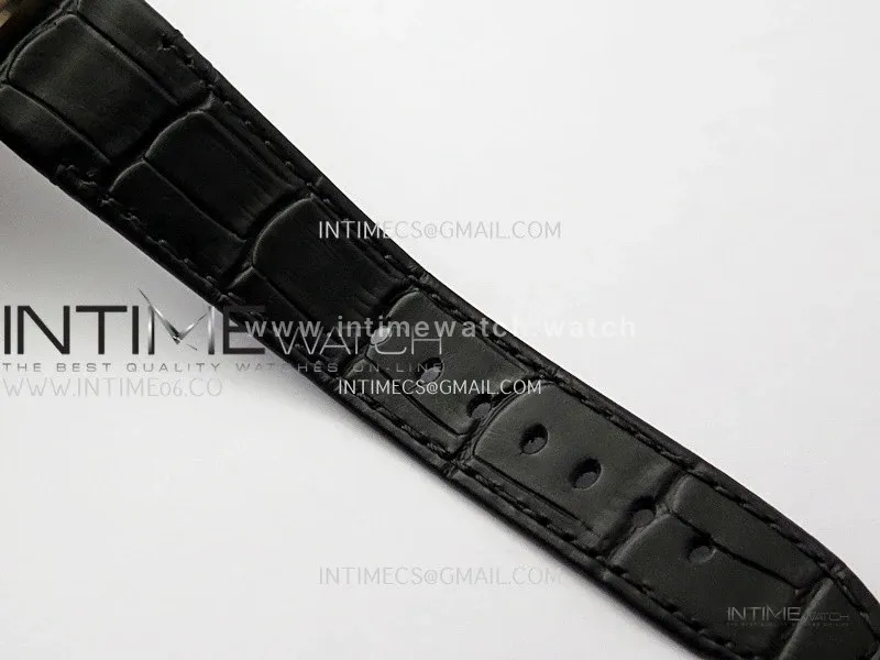 Code 11.59 26600OR RG APPF Best Edition Black Skeleton Dial On Black Leather Strap Asian Tourbillon