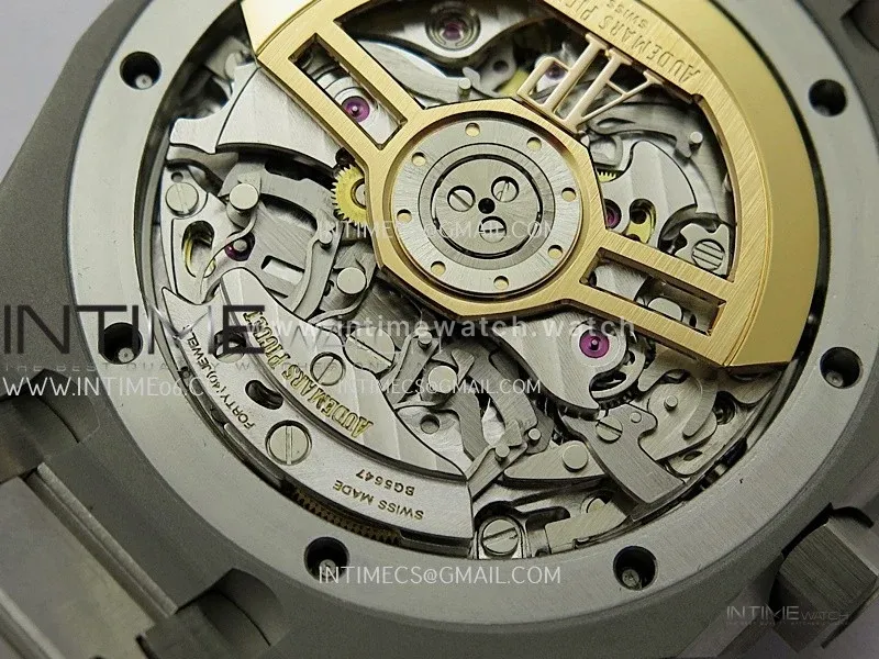 Royal Oak Chrono 26240 SS V2 DDF 1:1 Best Edition Black Dial On SS Bracelet Super Clone DD4401