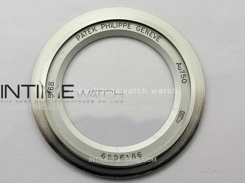 Aquanaut 5168G 42mm Gain Weight SS DDF 1:1 Best Edition Blue Dial On Blue Rubber Strap Super Clone DD330