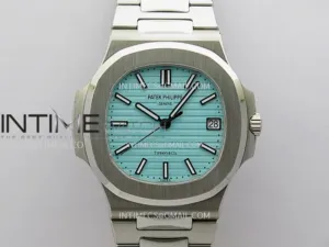 Nautilus 5711 3KF 1:1 Best Edition Tiffany Blue Dial on SS Bracelet A324 Super Clone V2