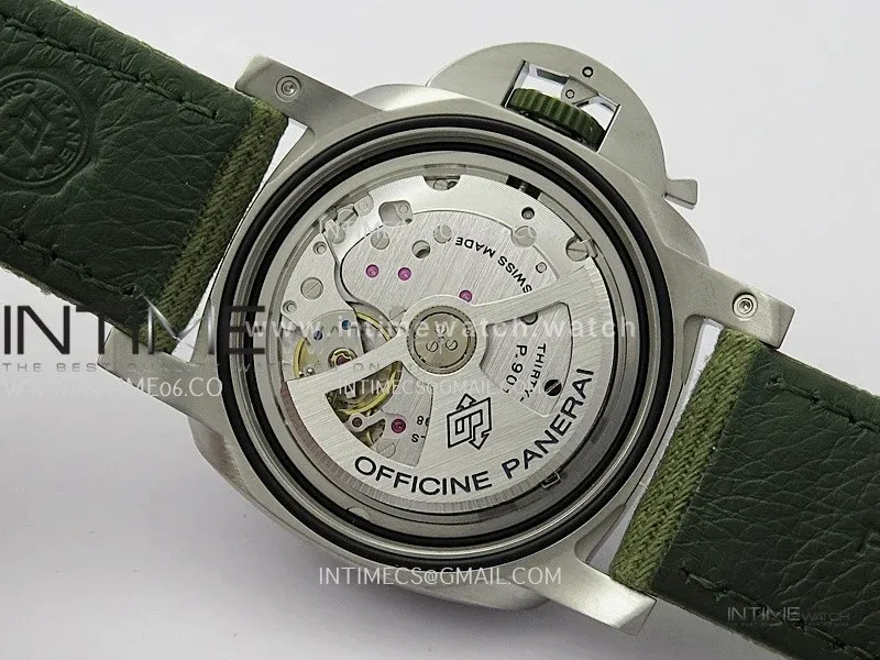 PAM1356 44mm VSF 1:1 Best Edition Green Dial On Green Nylon Strap P.9010 Super Clone