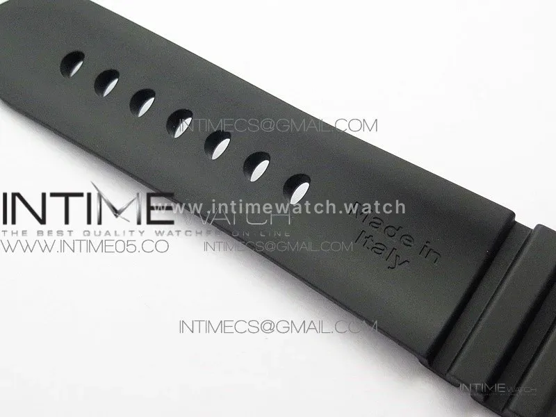 PAM979 Carbotech VSF 1:1 Best Edition Carbon Dial on Rubber Strap P.9010 Clone (Free Leather Strap)