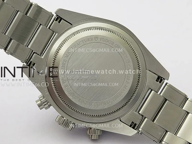 Black Bay Chrono SS TWF 1:1 Best Edition Black Dial on SS Bracelet A7750