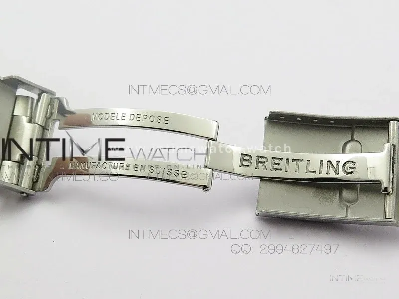 Super Ocean Steelfish SS Black Dial on SS Bracelet A7750