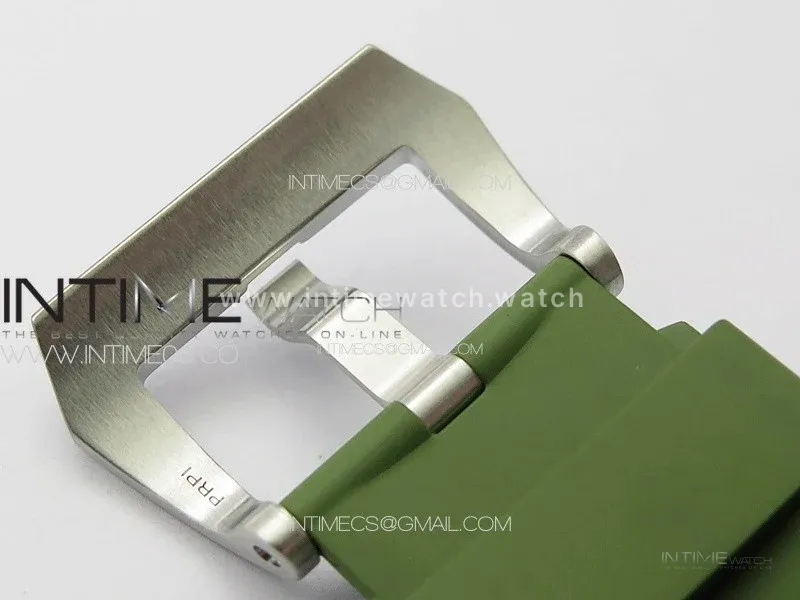 PAM1226 Y VSF 1:1 Best Edition White Dial on Green Rubber Strap P.900 Super Clone