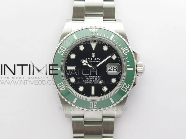 Submariner 41mm 126610 LV SS BP Best Edition Black Dial SH3235