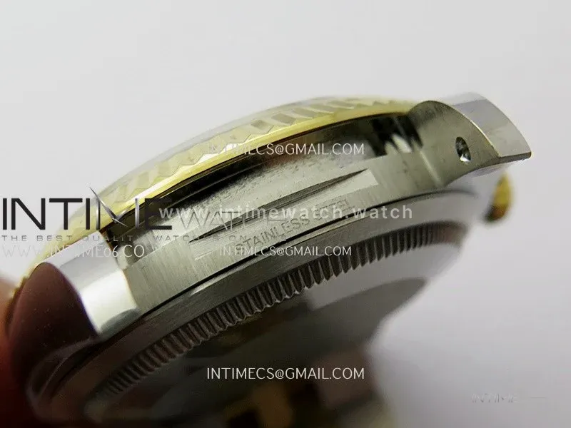 DateJust 126233 36mm 904L SS/YG ONE Factory 1:1 Best Edition Gold Leaves Dial Diamond Marker On Jubilee Bracelet DD3235