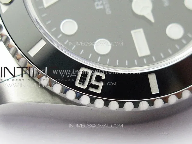 Submariner 41mm 124060 No Date Black Ceramic Bezel 3EF 1:1 Best Edition Black Dial On 904L Steel Case and Bracelet VR3230
