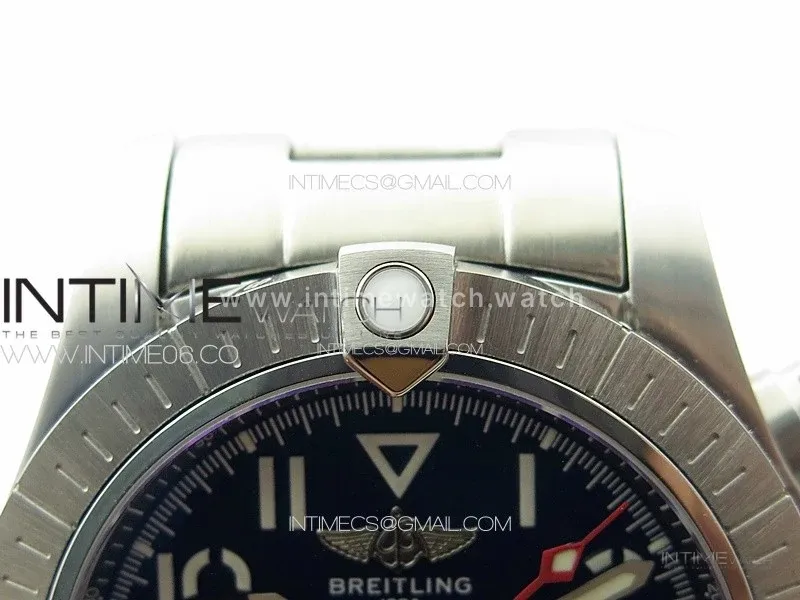 Avenger Chrono SS 369 Subdial B50 Blue Dial on SS Bracelet A7750