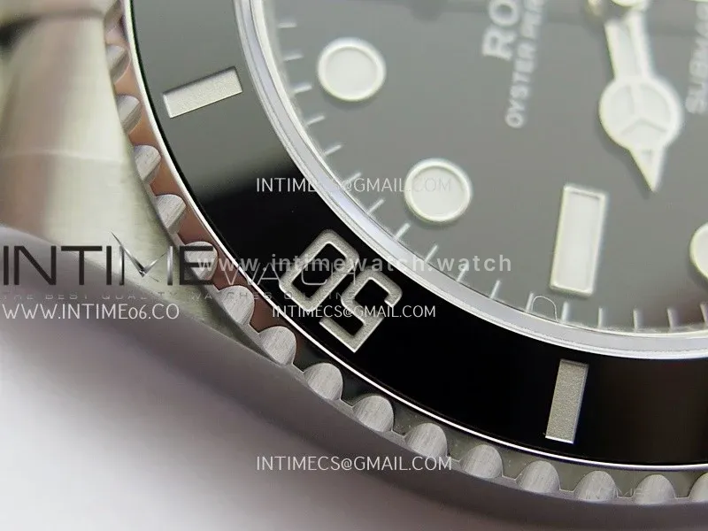 Submariner 41mm 126610 LN Black 904L SS V2 Rich 1:1 Best Edition Black Dial On 904L SS Bracelet JH3235