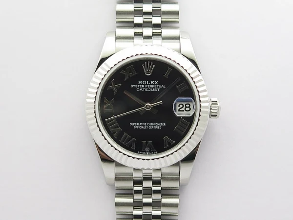 Datejust 31mm 278271 SS BP Best Edition Black Roman Markers Dial on Jubilee Bracelet