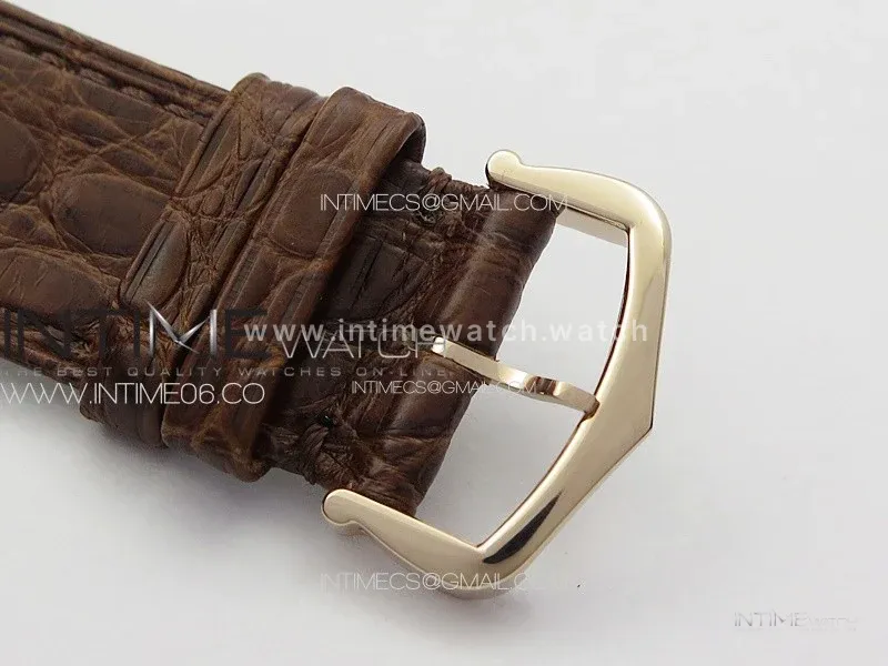 Tank Solo Ladies 28mm RG K11F 1:1 Best Edition White Dial on Brown Croco Leather Strap Ronda Quartz