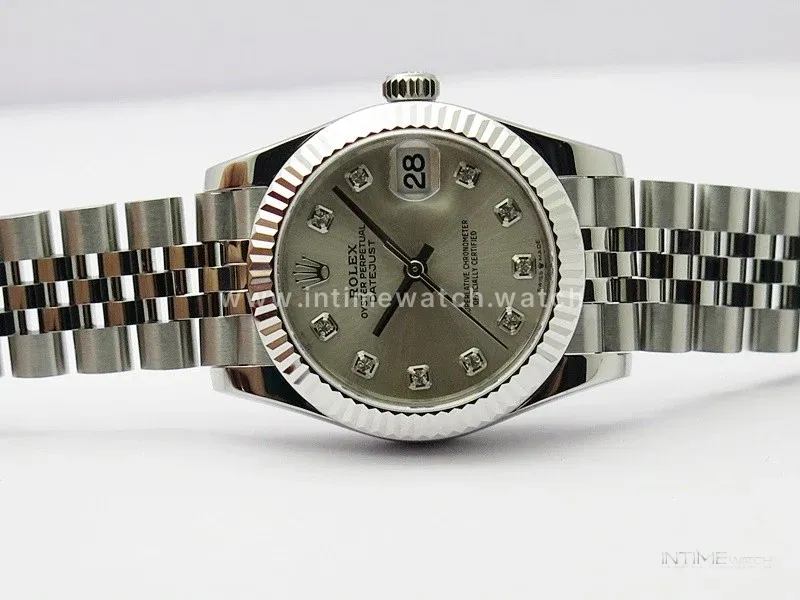 Datejust 31mm 278271 SS BP Best Edition Silver Crystal Markers Dial on Jubilee Bracelet