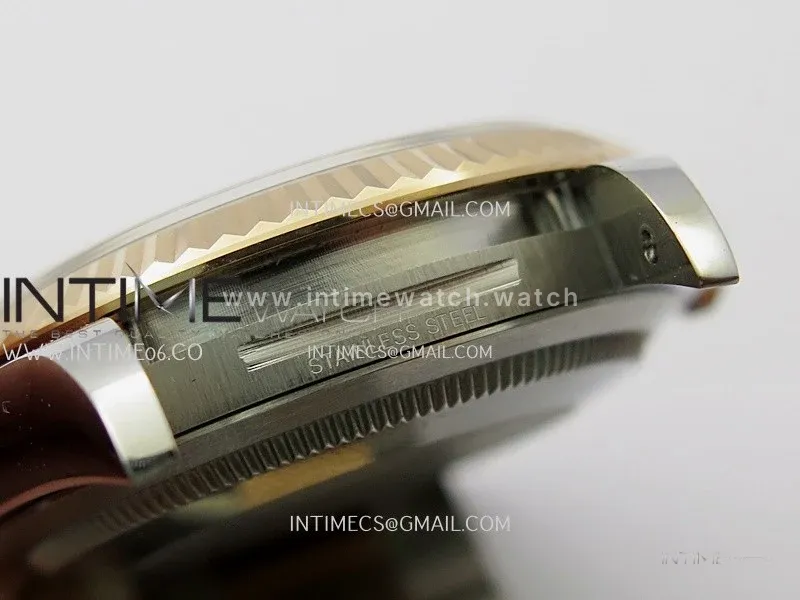 DateJust 126233 36mm 904L SS/RG ONE Factory 1:1 Best Edition White MOP Dial Diamond Marker On Oyster Bracelet DD3235