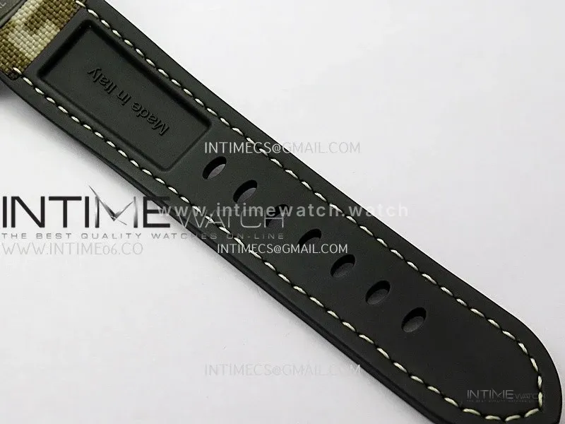 PAM1518 Submersible 44mm VSF 1:1 Best Edition Gray Ombre Dial on Camouflage Strap P900