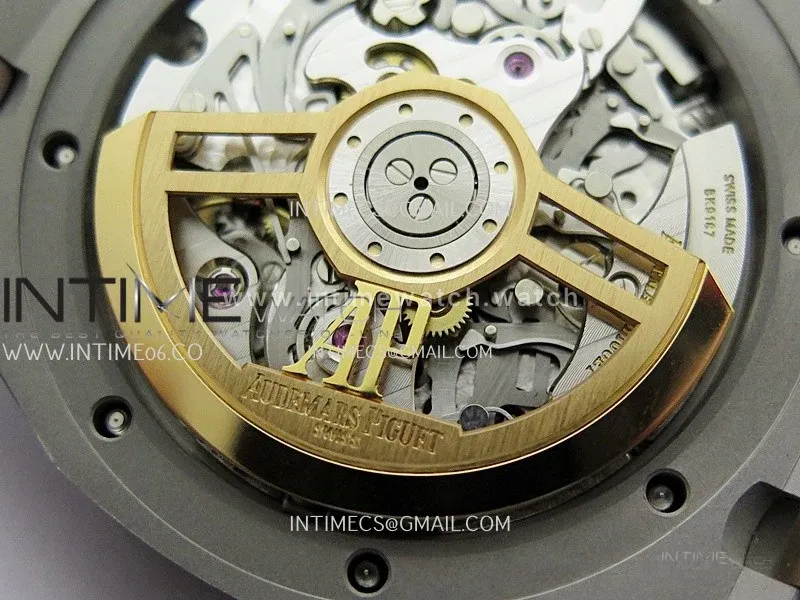 Royal Oak Chrono 26240 SS V2 ZF 1:1 Best Edition Silver Dial On SS Bracelet SA4401 Super Clone (Free Sprung)